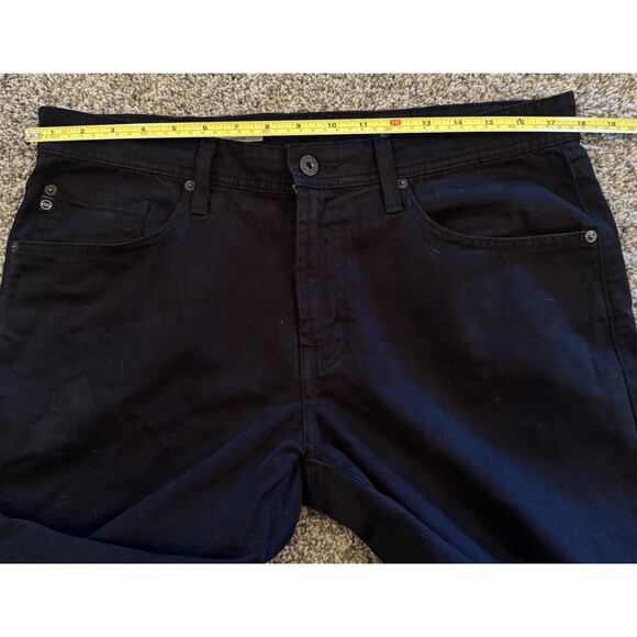 AG Adriano Goldschmied Jeans Mens 34x34 Black The Protege Straight Leg Pants - Picture 5 of 14